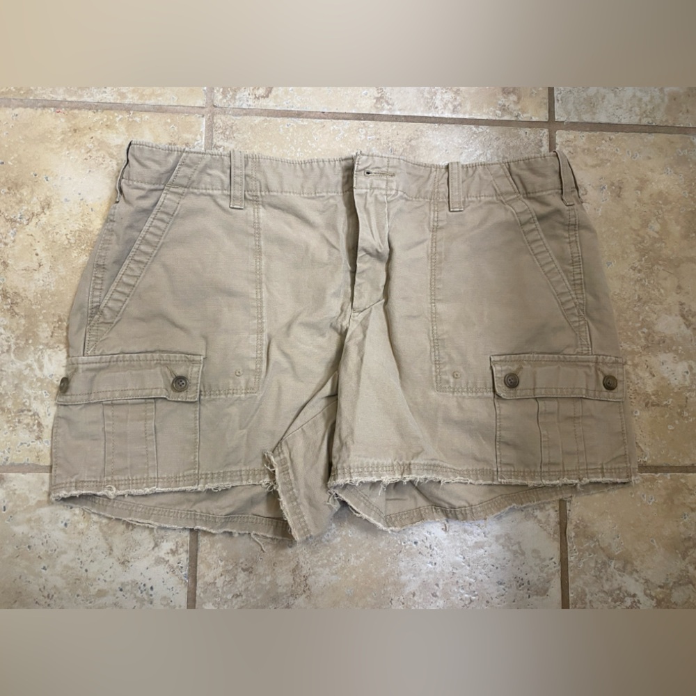 Women’s khaki shorts by Gap